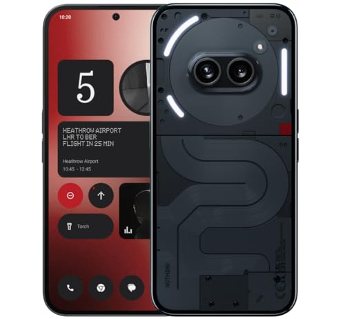 Nothing Phone (2a) | Unlocked 5G Smartphone - 6.7" AMOLED Display, Dual 50MP Camera, 256GB Storage