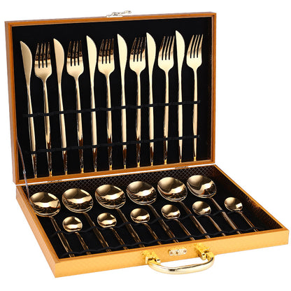 Luxury Cutlery Set 24 Pcs for Wedding Party Birthday Housewarming Event https://sammyskfootball.com