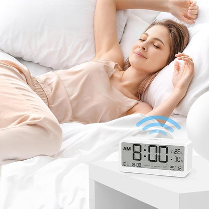 Multifunctional Digital Clock with Voice Talking LED Projection