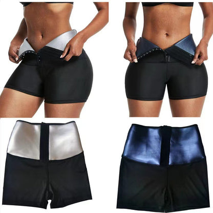 Thermo Sauna Shapewear Leggings – Slimming Waist Trainer Workout Pants