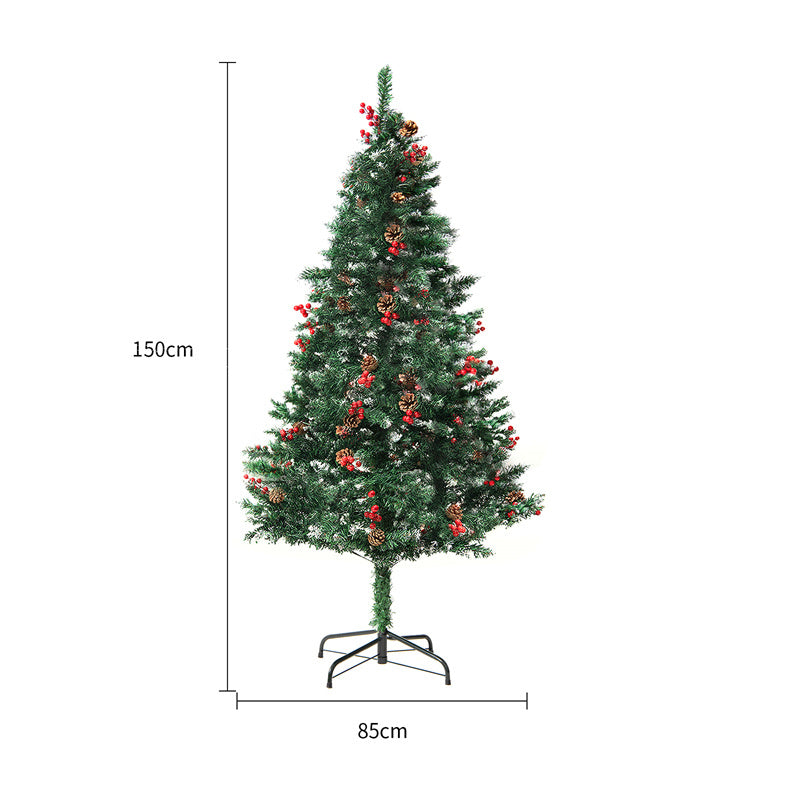 Christmas Tree PVC Artificial Snow Christmas Tree Mall Window Decoration Tree Cedar Christmas Tree Christmas Decoration Supplies - https://sammyskfootball.com