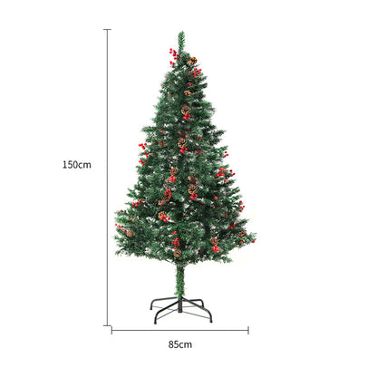 Christmas Tree PVC Artificial Snow Christmas Tree Mall Window Decoration Tree Cedar Christmas Tree Christmas Decoration Supplies - https://sammyskfootball.com