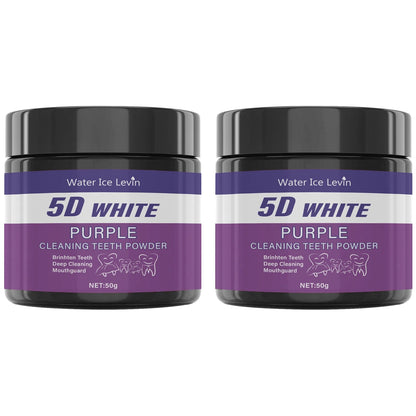 Purple Teeth Cleaning Powder - No Sulfuric Acid, Deep Cleansing and Polishing, Whitens Teeth Within 5 Days, Portable Daily Use and Travel https://sammyskfootball.com