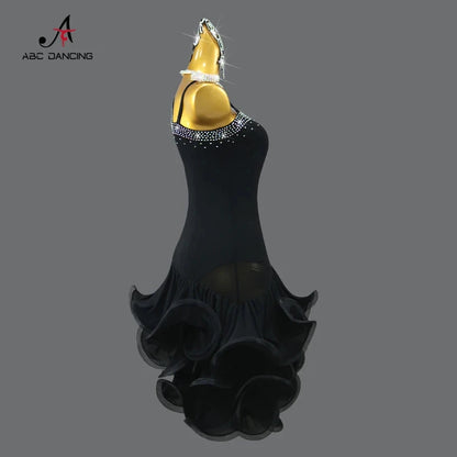 Latin Dance Suit Line Wear Tops Women Female Clothing Competition Dress Ball Girls Skirts Samba Practice Prom Costume Customized https://sammyskfootball.com