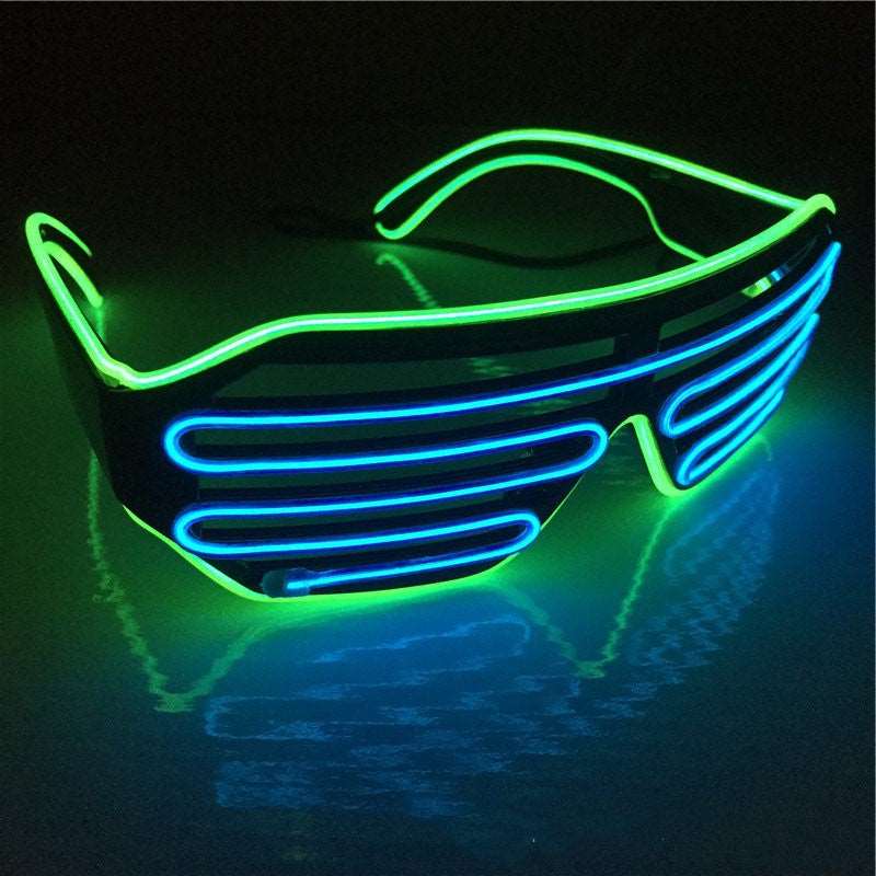 LED bi-color luminous blinds decorative glasses Best Buy Amazon Price