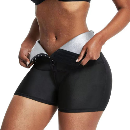 Thermo Sauna Shapewear Leggings – Slimming Waist Trainer Workout Pants
