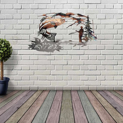 Mallard Duck Metal Wall Art – Alloy Animal Wall Decor | Rustic Iron Duck Wall Hanging | Wildlife Home Decor | 0.8mm Iron Craft https://sammyskfootball.com
