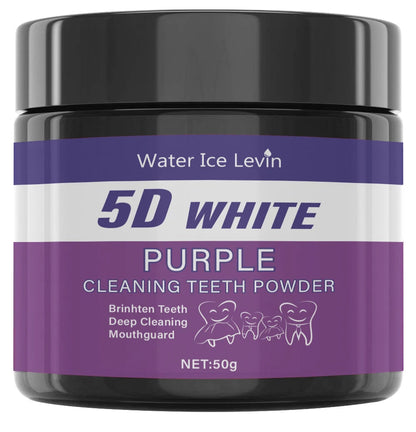 Purple Teeth Cleaning Powder - No Sulfuric Acid, Deep Cleansing and Polishing, Whitens Teeth Within 5 Days, Portable Daily Use and Travel https://sammyskfootball.com