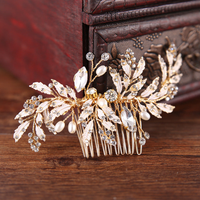 Bridal Hair Accessories Crystal Headdress – Floral Bridal Hair Comb, Vintage Wedding Hairpiece, Bride Hair Clip, Wedding Headpiece, Boho Hair Vine https://sammyskfootball.com