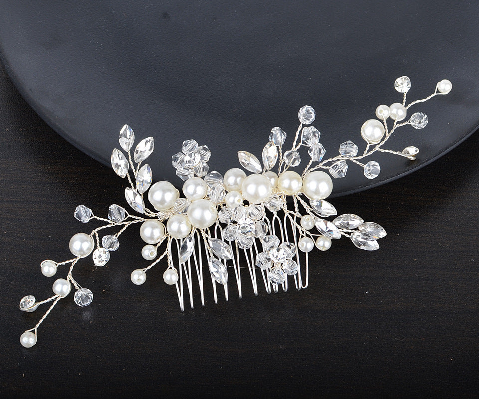 Bridal Hair Accessories Crystal Headdress – Floral Bridal Hair Comb, Vintage Wedding Hairpiece, Bride Hair Clip, Wedding Headpiece, Boho Hair Vine https://sammyskfootball.com
