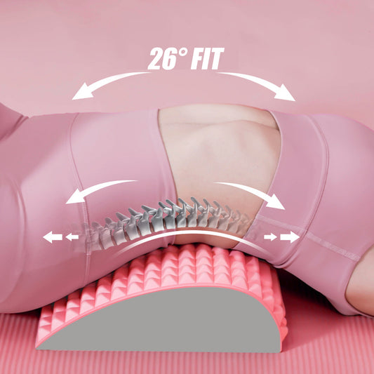 Back Stretcher Pillow Neck Lumbar Support Massager
