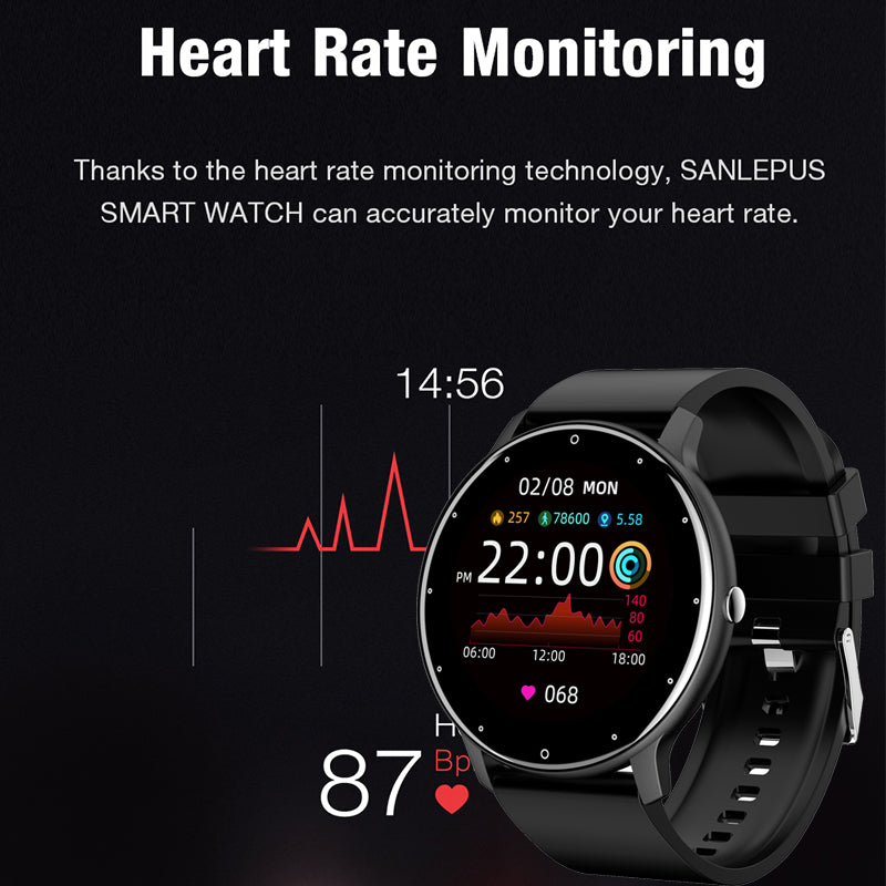 Smart Bracelet Heart Rate Blood Pressure Blood Oxygen Monitoring Sports Pedometer Watch https://sammyskfootball.com