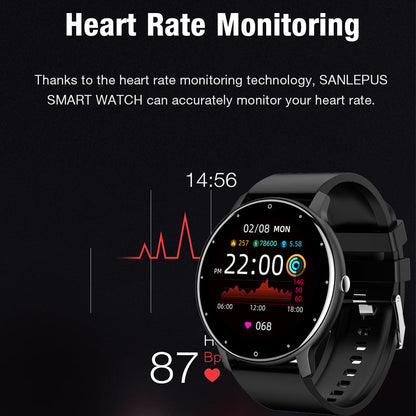 Smart Bracelet Heart Rate Blood Pressure Blood Oxygen Monitoring Sports Pedometer Watch https://sammyskfootball.com