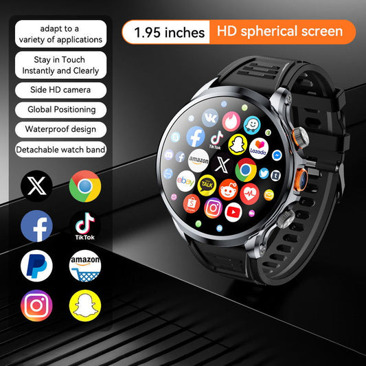 H18 Round Screen Card Smart Watch - https://sammyskfootball.com