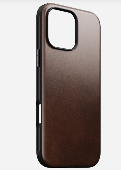 Modern Leather Case for iPhone 16 Pro