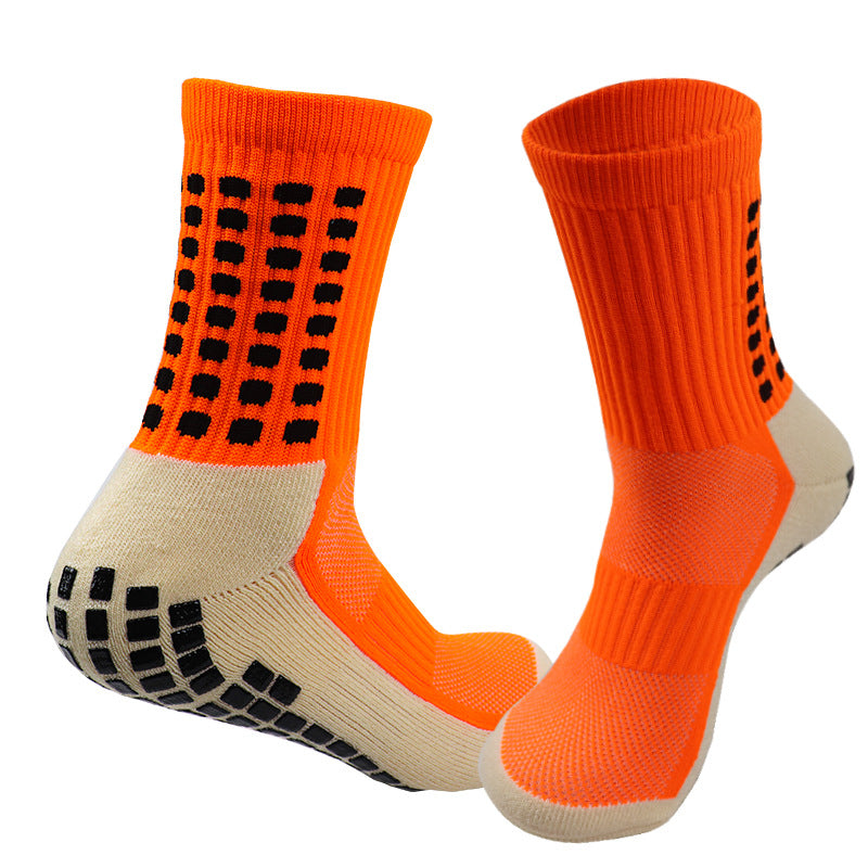 Dispensing socks non-slip football socks long tube thickened sweat-absorbent wear-resistant towel bottom sports socks manufacturers direct supply