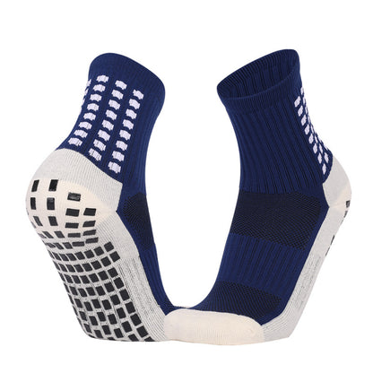 Dispensing socks non-slip football socks long tube thickened sweat-absorbent wear-resistant towel bottom sports socks manufacturers direct supply