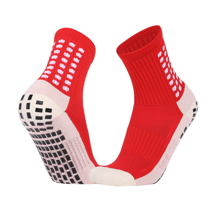 Dispensing socks non-slip football socks long tube thickened sweat-absorbent wear-resistant towel bottom sports socks manufacturers direct supply