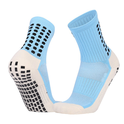 Dispensing socks non-slip football socks long tube thickened sweat-absorbent wear-resistant towel bottom sports socks manufacturers direct supply