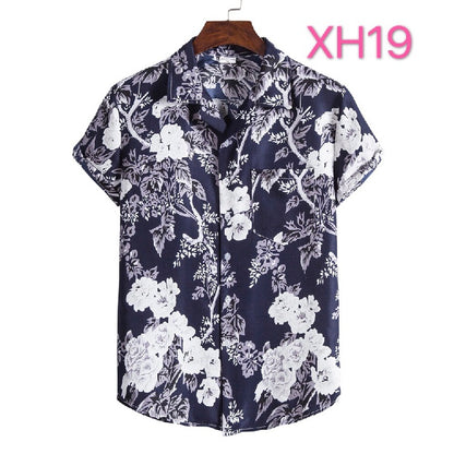 Men's Casual Beach Clothing Shirt Hawaiian Beach Style Suit Collar Short Sleeve durable, portable, adjustable, Jar Sealer, rechargeable