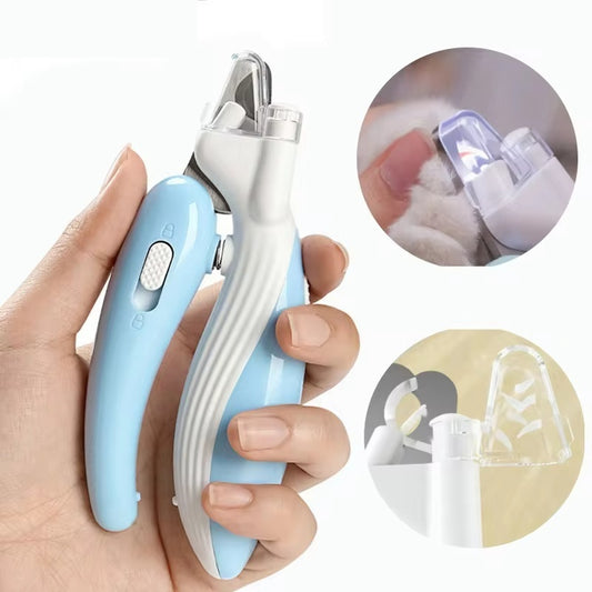 Pet Nail Clippers Electric Pet Nail Grinder with LED Light for Dogs and Cats