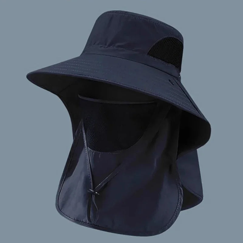 UV Protection Sun Hat with Neck Flap for Outdoor Adventure