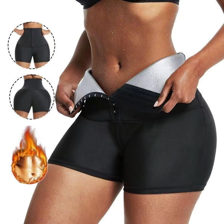 Thermo Sauna Shapewear Leggings – Slimming Waist Trainer Workout Pants