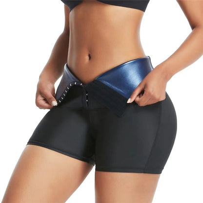 Thermo Sauna Shapewear Leggings – Slimming Waist Trainer Workout Pants