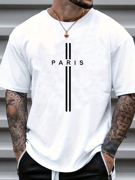 Paris Print Men T shirt