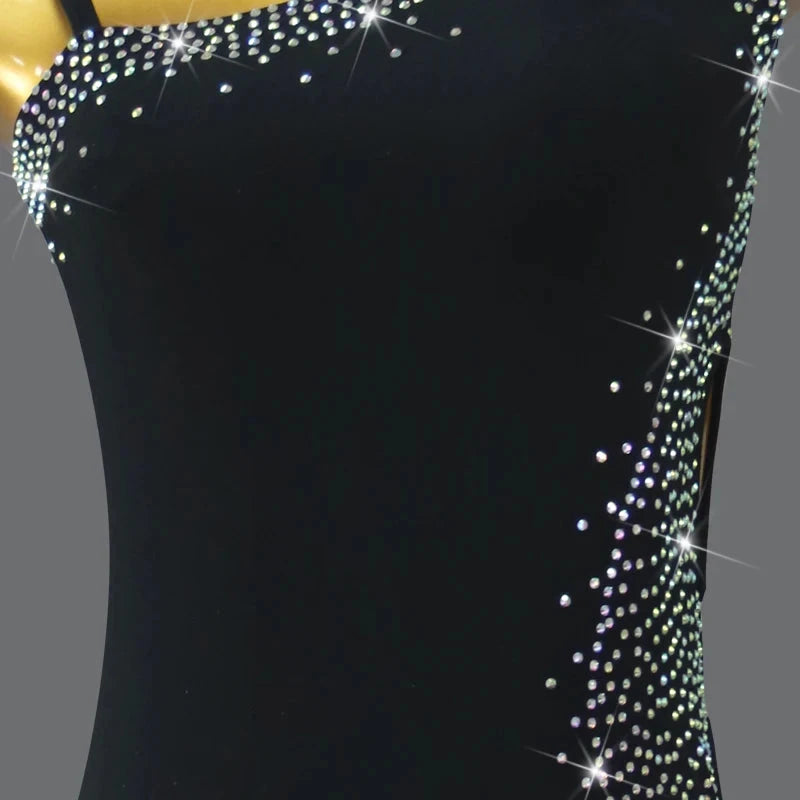 Latin Dance Suit Line Wear Tops Women Female Clothing Competition Dress Ball Girls Skirts Samba Practice Prom Costume Customized https://sammyskfootball.com