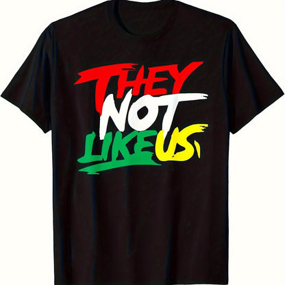 They Not Like Us T-shirt Trendy And Cool T-shirts Are Novel And Unique 2024 T-shirts For Men