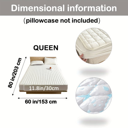 Waterproof Quilted Deep Pocket Mattress Cover info