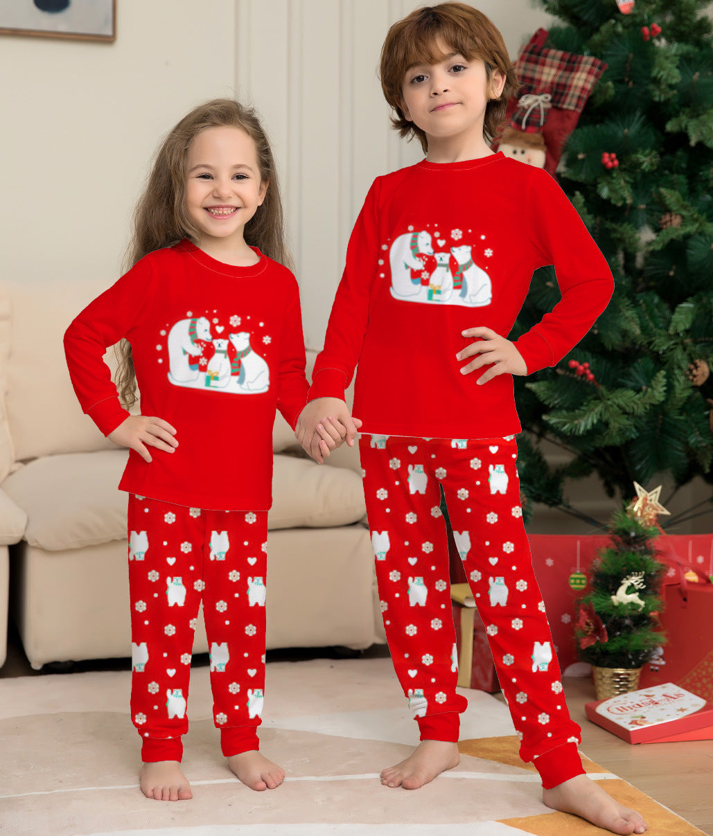 Christmas Family Pajamas Matching Outfit Sets Christmas Sleepwear Parent-Child Pjs For Christmas Holiday Xmas Party - https://sammyskfootball.com