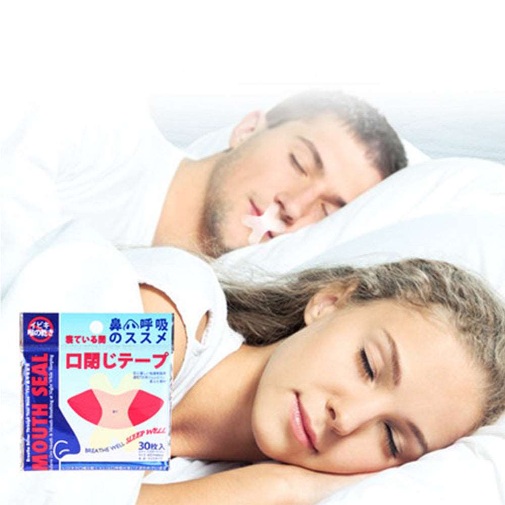 Anti Snoring Mouth Tape Healthcare Sleep Strip for Improved Nostril Breathing, Better Nighttime Sleep, and Reduced Mouth Breathing - Anti-Snoring