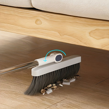 temu.com Multi-Surface Rotatable Broom and Dustpan Set