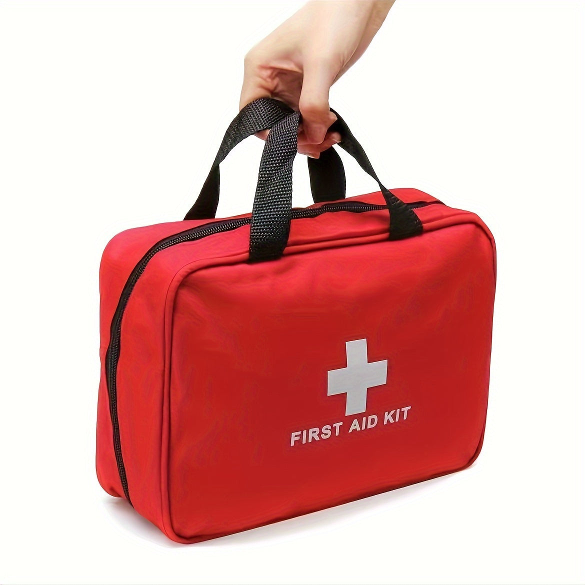 Red Large First Aid Kits: Portable Medical Kits for Hiking, Camping & Home