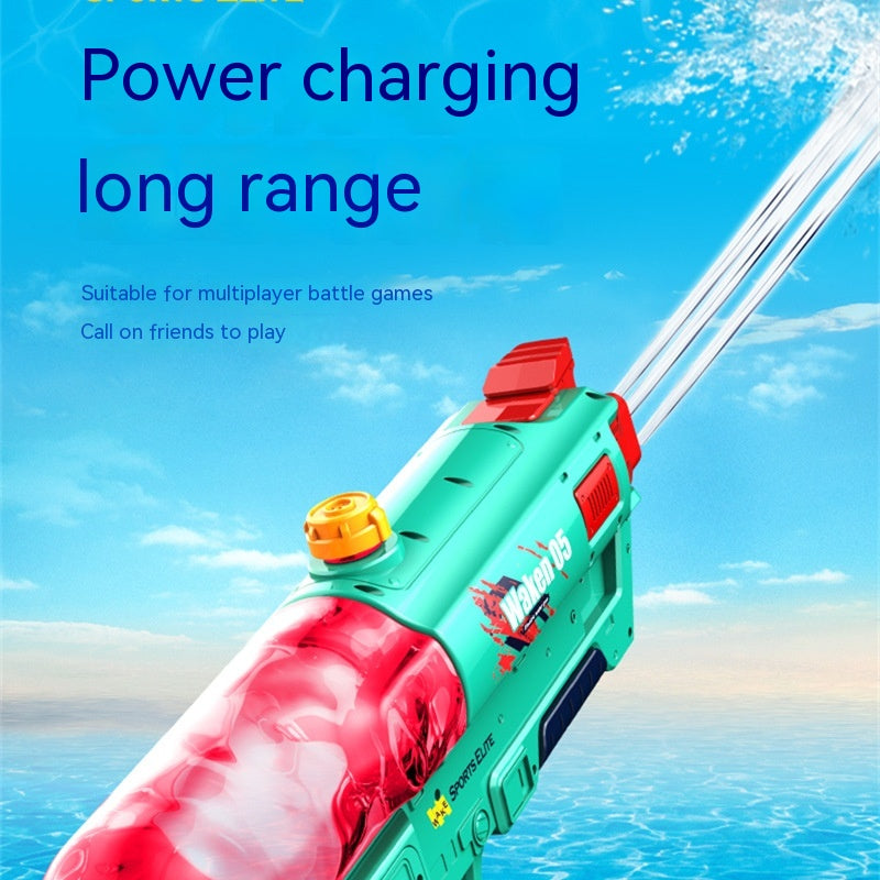 Powerful Multiplayer Battle  Large Capacity Water Gun: High-Volume Water Blaster