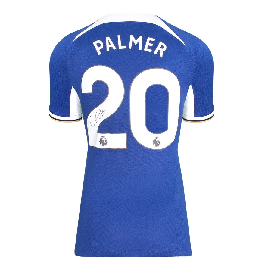 Football Memorabilia Chelsea FC Signed Framed Shirt Cole Palmer: Home 2023-24 from https://sammyskfootball.com/products/football-memorabilia-chelsea-fc-signed-framed-shirt-cole-palmer-home-2023-24