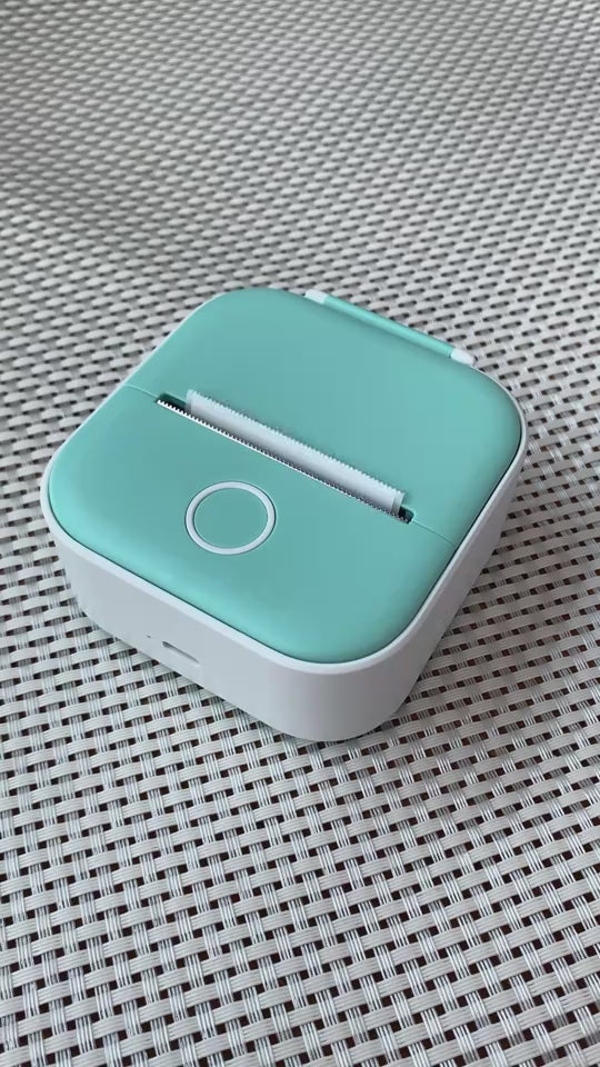video demonstrating how Portable Mini Thermal Label Printer works from https://sammyskfootball.com/