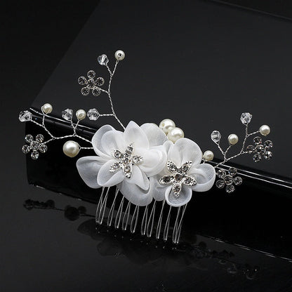 Bridal Hair Accessories Crystal Headdress – Floral Bridal Hair Comb, Vintage Wedding Hairpiece, Bride Hair Clip, Wedding Headpiece, Boho Hair Vine https://sammyskfootball.com