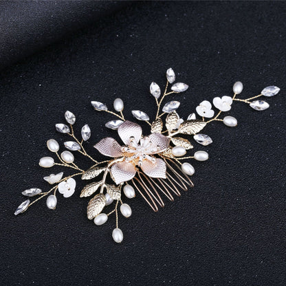 Bridal Hair Accessories Crystal Headdress – Floral Bridal Hair Comb, Vintage Wedding Hairpiece, Bride Hair Clip, Wedding Headpiece, Boho Hair Vine https://sammyskfootball.com