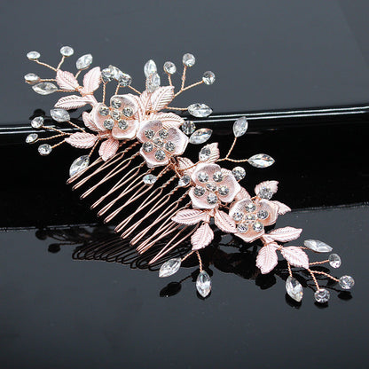 Bridal Hair Accessories Crystal Headdress – Floral Bridal Hair Comb, Vintage Wedding Hairpiece, Bride Hair Clip, Wedding Headpiece, Boho Hair Vine https://sammyskfootball.com